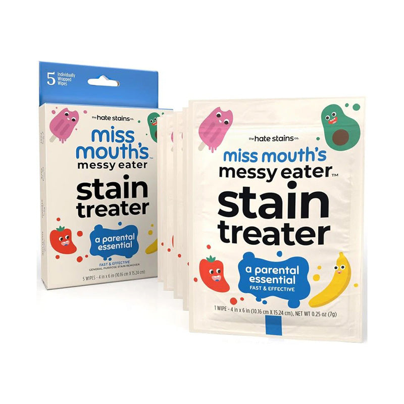 Miss Mouth's Messy Eater Stain Treater (5 PACK OF WIPES)
